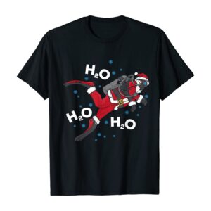 Funny Diving H2O H2O H2O Pun Scuba Gift T-Shirt