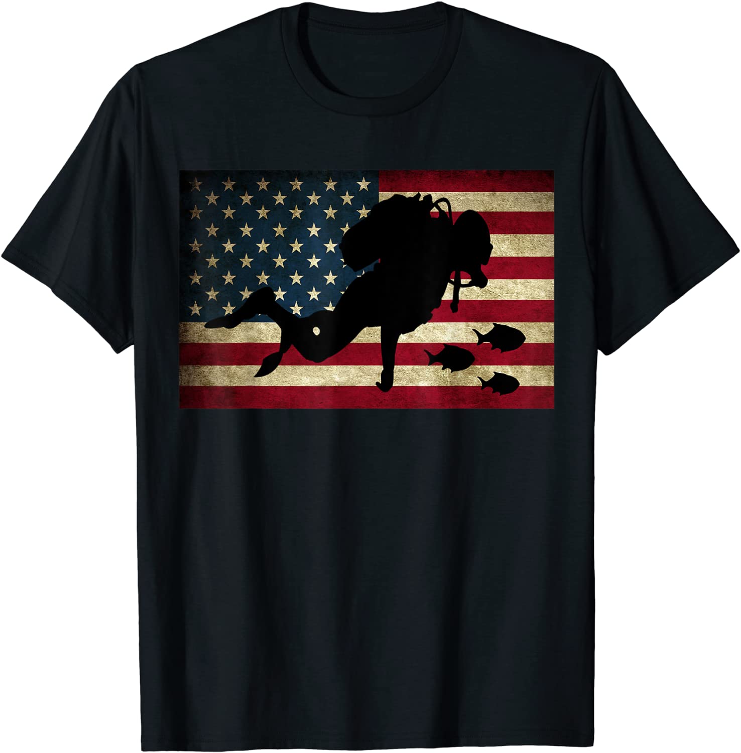 Scuba Diving T Shirt Scuba Diver T-Shirt Freediving Tee T-Shirt