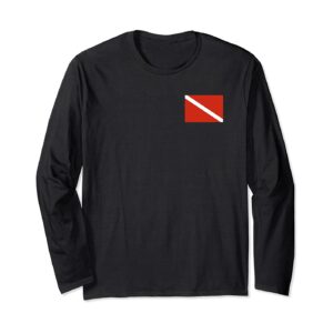 Diver Down Dive Flag T-Shirt Scuba Diving Tee