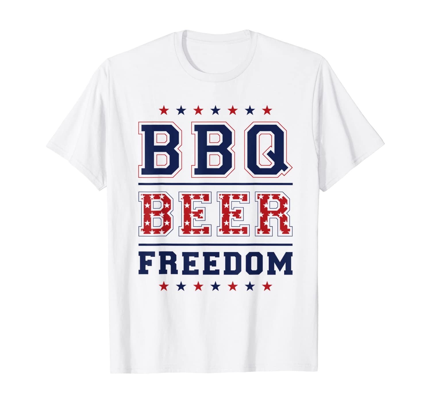 BBQ Beer Freedom T-Shirt