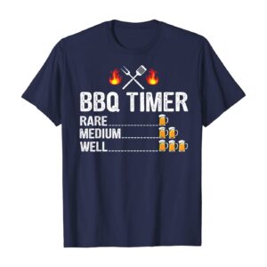 BBQ Timer Barbecue Drinking Grilling Grill Beer T-Shirt T-Shirt