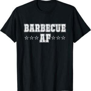 Mens BARBECUE AF T-Shirt | Vintage BBQ T-Shirt | Retro Style