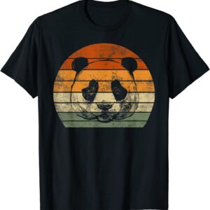 Panda Gifts For Women Men Funny Panda Bear Print Graphic T-Shirt