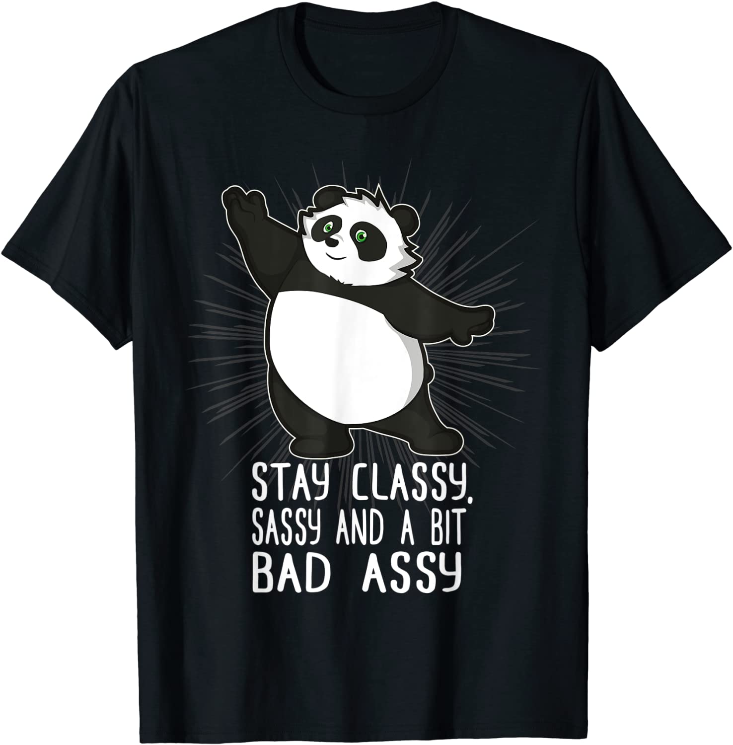 Funny Panda Bear Cute Shirt For Children Youth And Adults T-Shirt